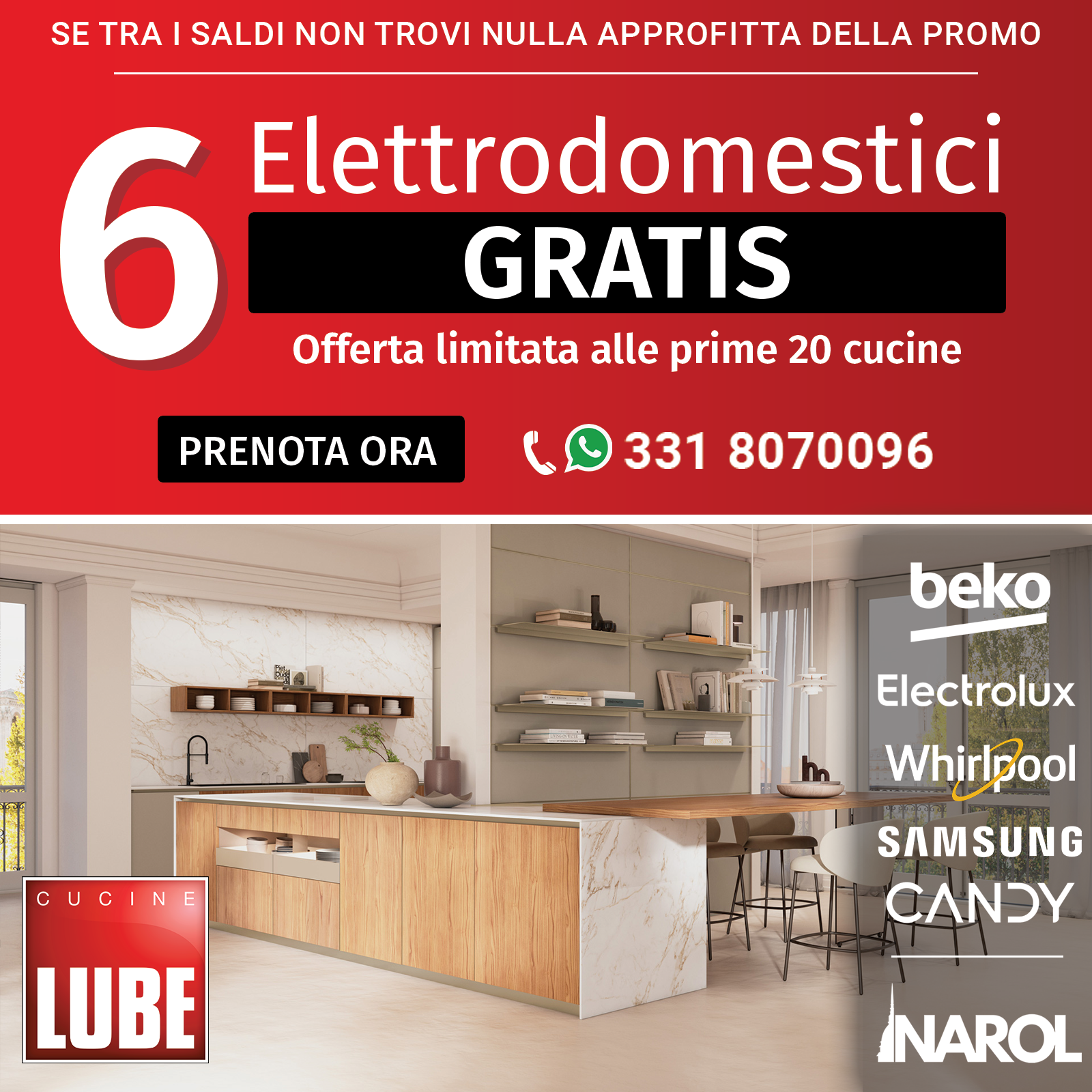 6 Elettrodomestici Gratis